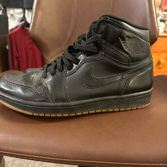 Nike gum black retro high tops - Picture 3 of 4